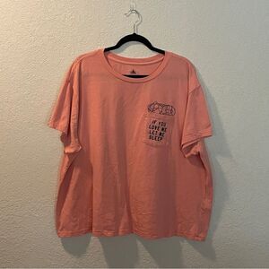 Disney Lady and the Tramp Love Me Let Me Sleep Tee Shirt Top Size 3X